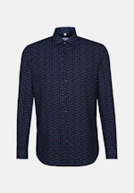 Slim Chemise Business Imprimé in Bleu Foncé |  Seidensticker Onlineshop