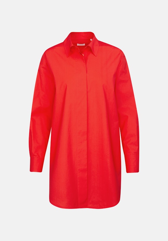 Poplin Shirt Blouse in Red |  Seidensticker Onlineshop