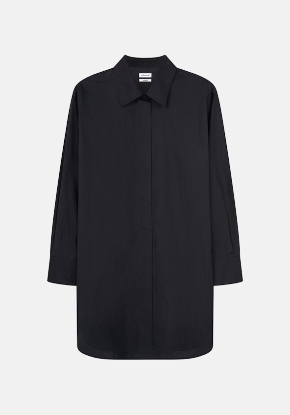 Poplin Shirt Blouse in Grey |  Seidensticker Onlineshop
