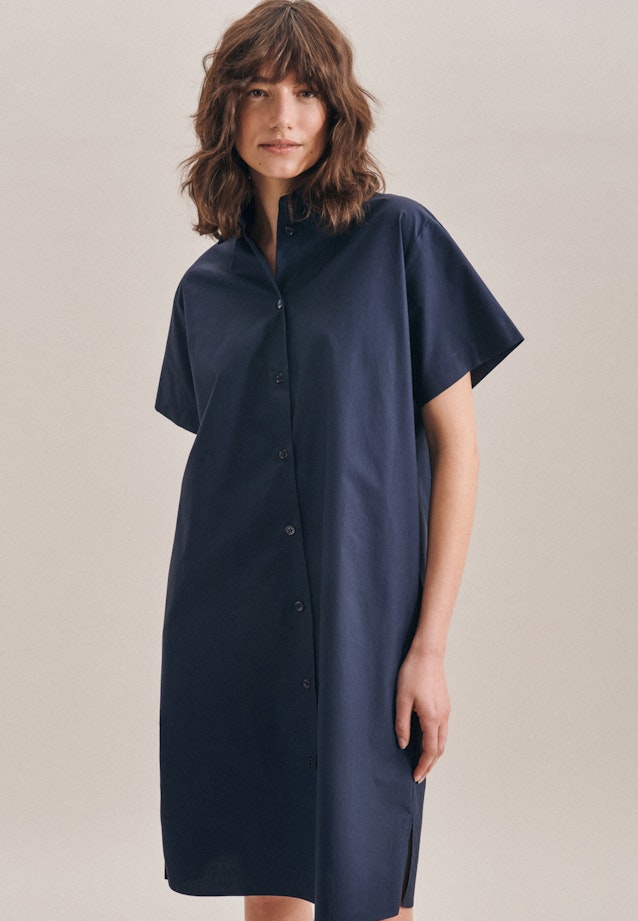 Robe Uni in Bleu Foncé |  Seidensticker Onlineshop