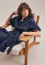 Robe Uni in Bleu Foncé |  Seidensticker Onlineshop