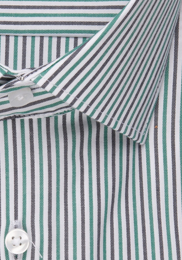 Non-iron Oxford Short sleeve Oxford shirt in Regular with Kent-Collar in Green |  Seidensticker Onlineshop