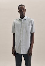 Regular Oxford shirt Stripe in Green |  Seidensticker Onlineshop