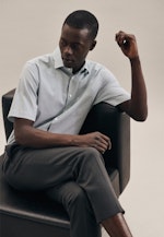 Regular Oxford shirt Stripe in Green |  Seidensticker Onlineshop