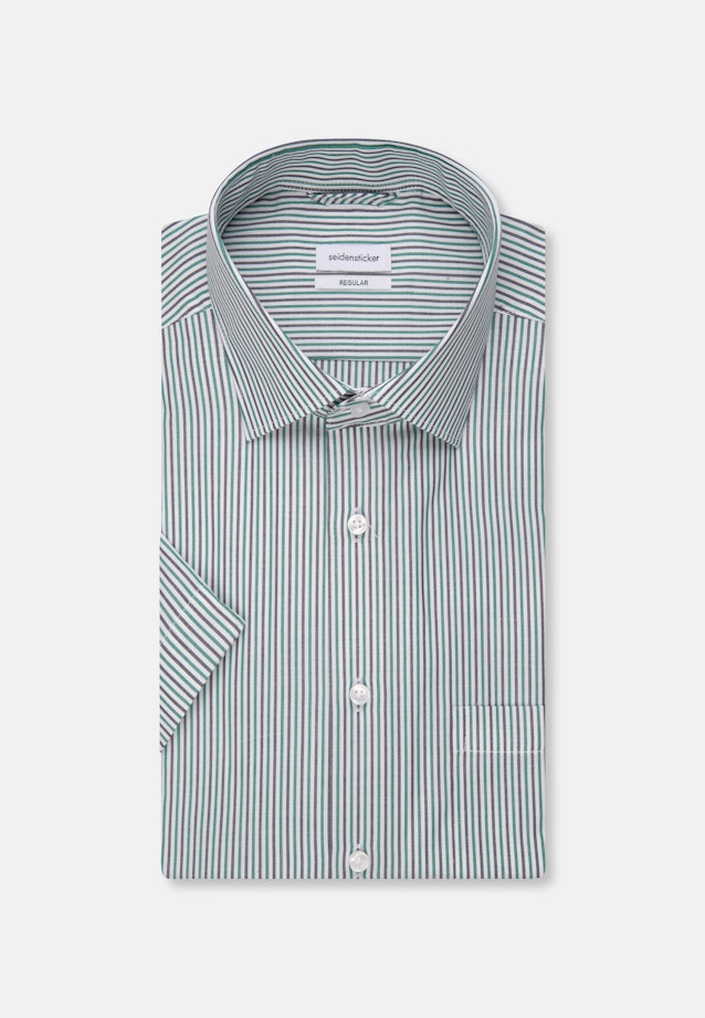 Regular Oxford shirt Stripe in Green |  Seidensticker Onlineshop
