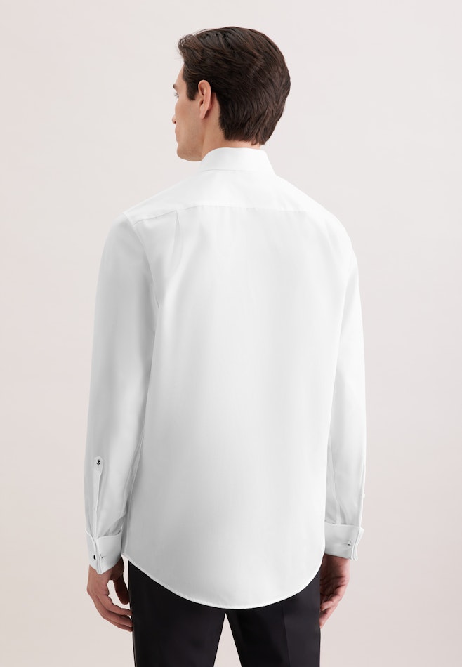 Regular Gala Uni dans Blanc | Boutique en ligne Seidensticker