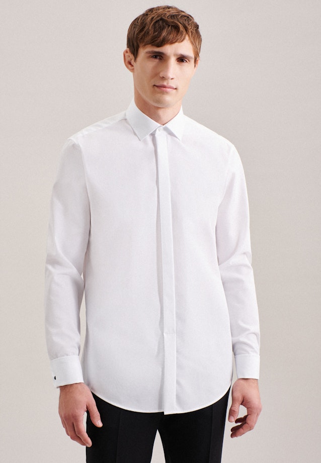 Regular Gala Uni in Weiß |  Seidensticker Onlineshop