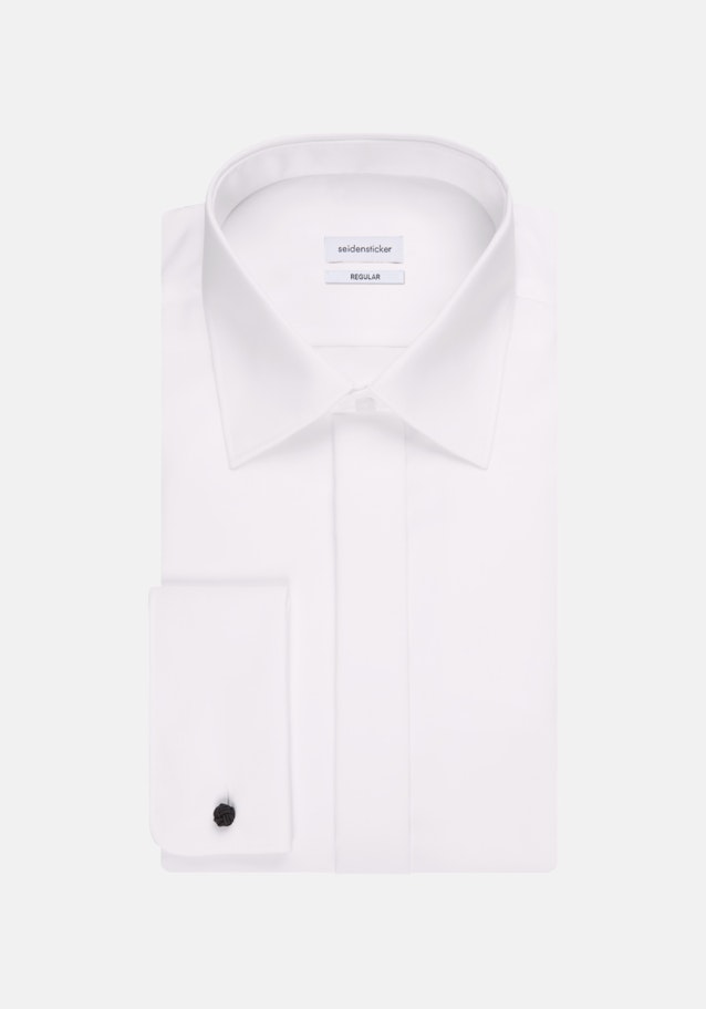 Regular , Smokinghemd Uni in Blanc | Seidensticker Onlineshop