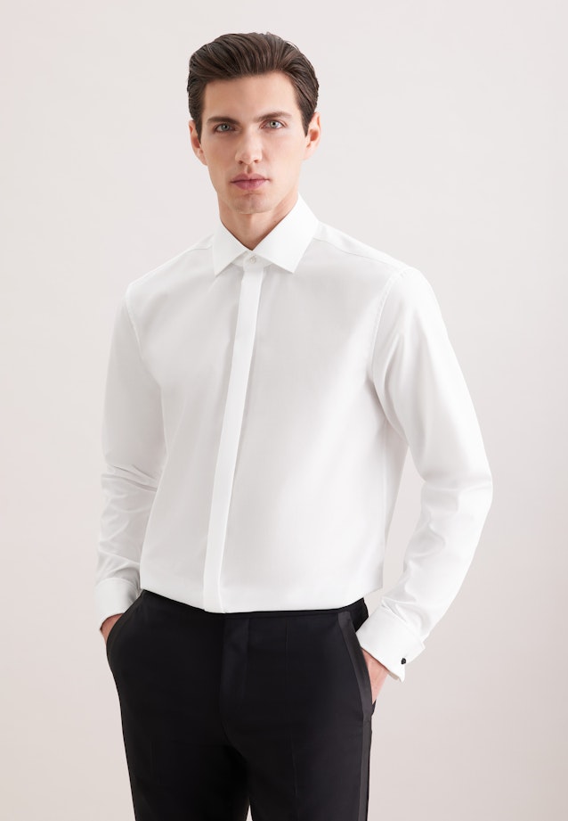 Regular Gala Uni in Ecru |  Seidensticker Onlineshop