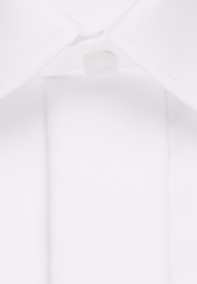 Chemise de soirée Regular Popeline Col Kent in Blanc |  Seidensticker Onlineshop