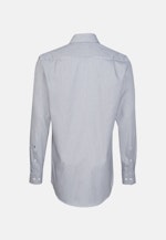 Regular Business Hemd Streifen in Dunkelblau |  Seidensticker Onlineshop