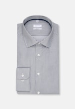 Regular Business Hemd Streifen in Dunkelblau |  Seidensticker Onlineshop