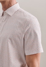 Shaped Business Hemd Print in Rot |  Seidensticker Onlineshop