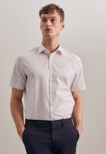 Shaped Business Hemd Print in Rot |  Seidensticker Onlineshop