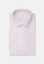 Shaped Business Hemd Print in Rot |  Seidensticker Onlineshop