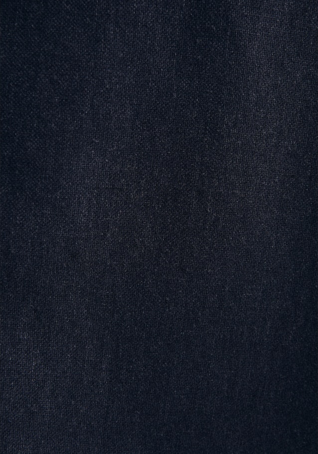 Kragen Jacke Regular fit in Dunkelblau |  Seidensticker Onlineshop
