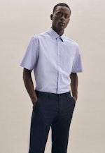 Regular Business Shirt Check in Light Blue |  Seidensticker Onlineshop