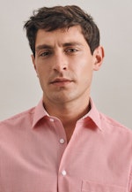 Regular Business Shirt Check in Red |  Seidensticker Onlineshop