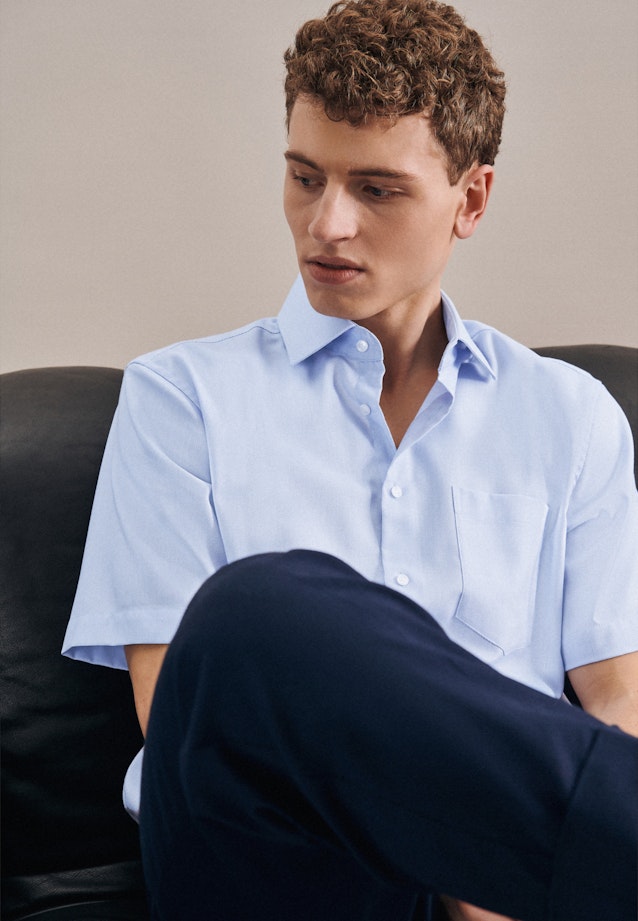 Regular Business Hemd Uni in Hellblau |  Seidensticker Onlineshop