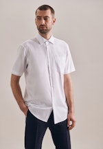 Regular Business Hemd Uni in Weiß |  Seidensticker Onlineshop