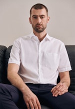 Regular Business Hemd Uni in Weiß |  Seidensticker Onlineshop