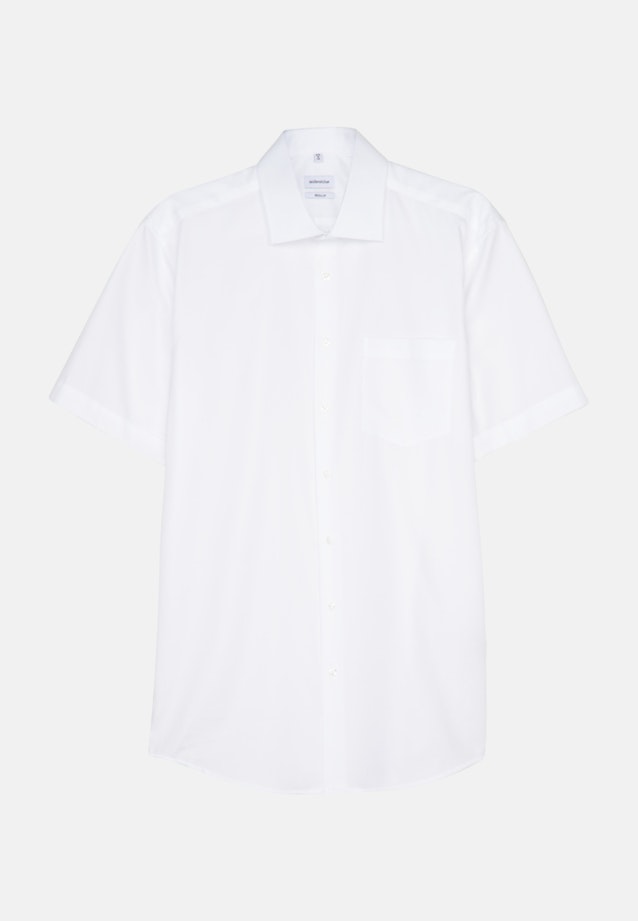 Regular Business Hemd Uni in Weiß |  Seidensticker Onlineshop