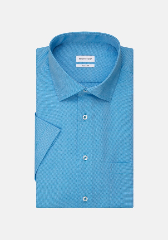 Regular Business Shirt Uni in Turquoise | Seidensticker Onlineshop