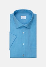 Regular Business Shirt Uni in Turquoise |  Seidensticker Onlineshop