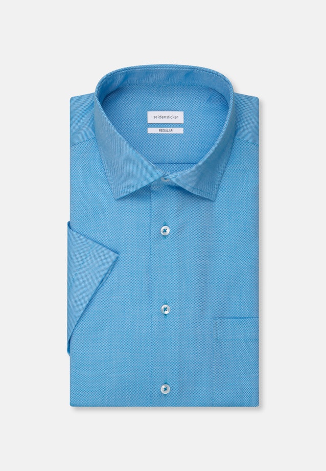 Regular Chemise Business uni in Turquoise |  Seidensticker Onlineshop