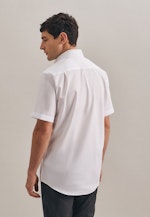 Regular Business Shirt Plain in White |  Seidensticker Onlineshop