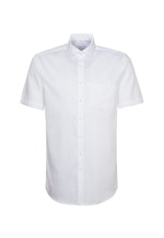 Regular Business Shirt Plain in White |  Seidensticker Onlineshop