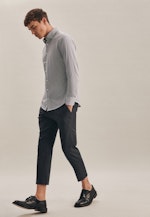 Slim Performancehemd Streifen in Dunkelblau |  Seidensticker Onlineshop