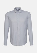 Slim Performancehemd Streifen in Dunkelblau |  Seidensticker Onlineshop