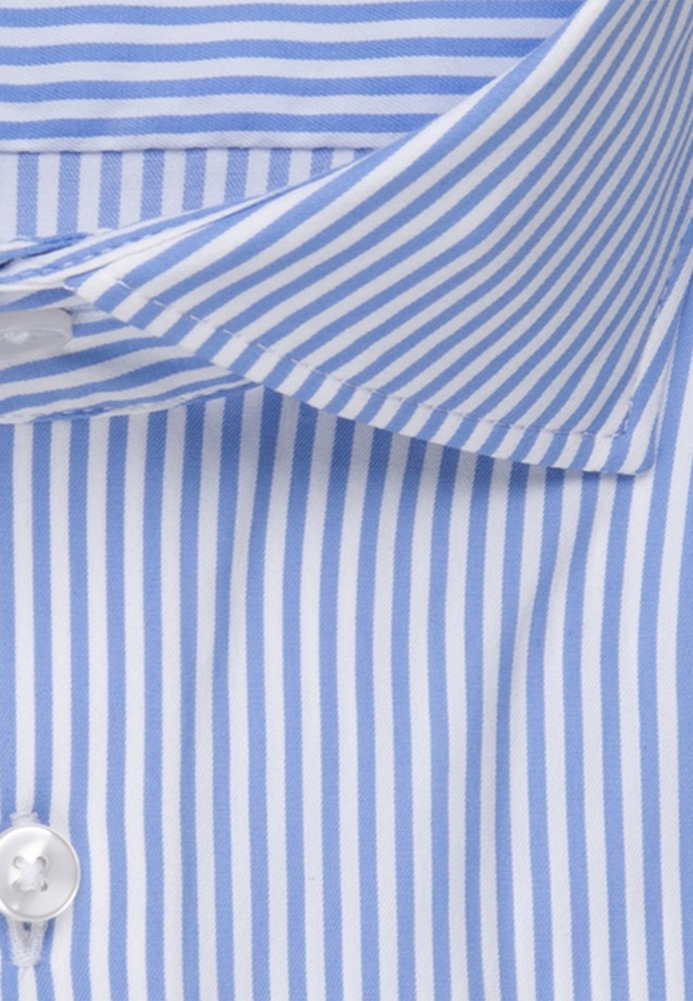 Slim Performancehemd Streifen in Hellblau |  Seidensticker Onlineshop