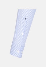 Slim Performancehemd Streifen in Hellblau |  Seidensticker Onlineshop