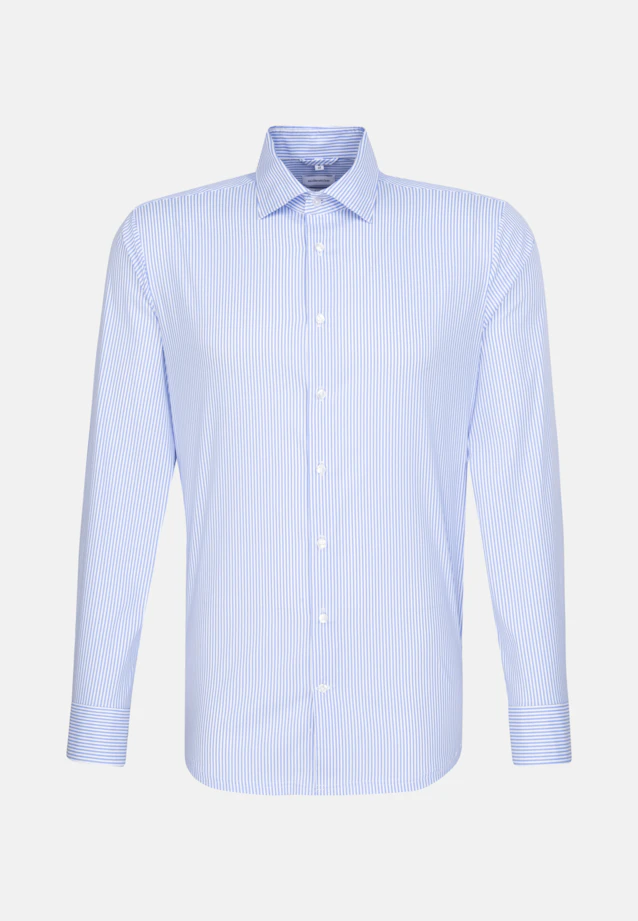 Slim Performance shirt Stripe in Light Blue |  Seidensticker Onlineshop