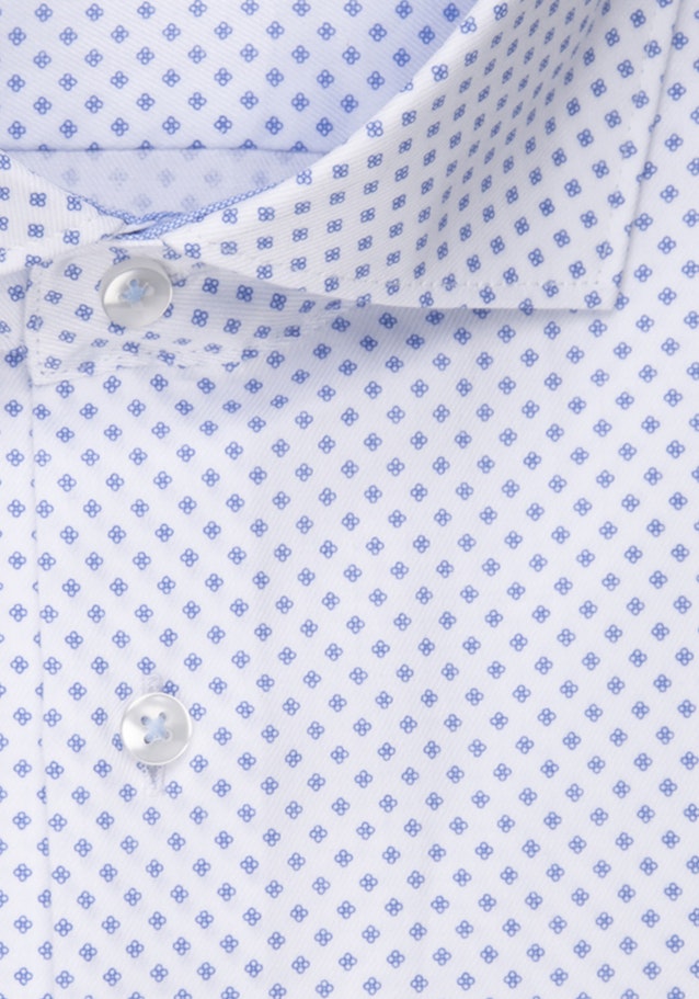 Twill Short sleeve Business Shirt in Regular with Kent-Collar in White |  Seidensticker Onlineshop