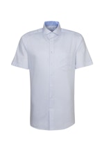 Regular Business Shirt Print in White |  Seidensticker Onlineshop