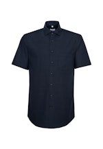 Regular Business Shirt Plain in Dark Blue |  Seidensticker Onlineshop