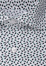 Regular Business Shirt Print in Green |  Seidensticker Onlineshop
