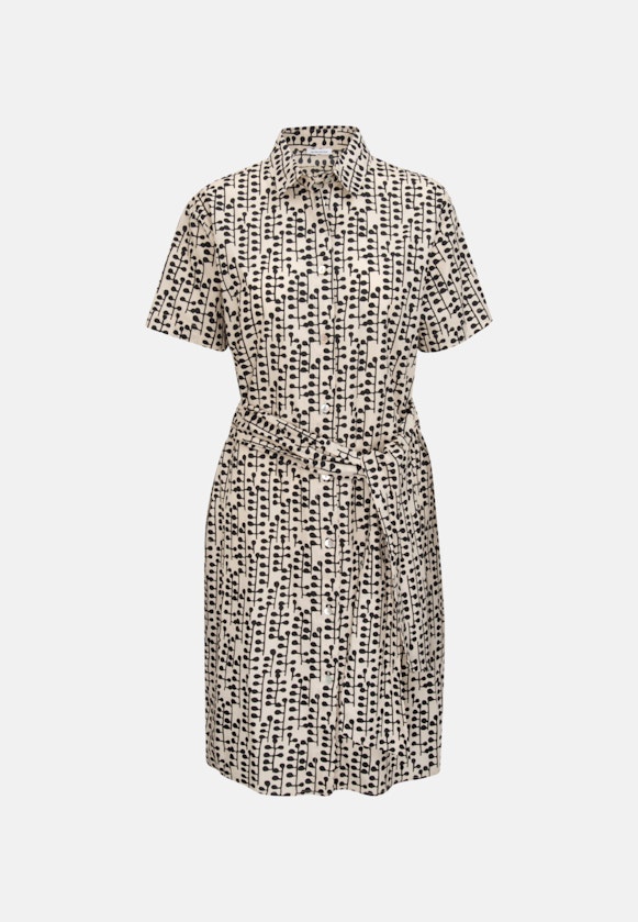 Popeline Midi Kleid in Grau |  Seidensticker Onlineshop