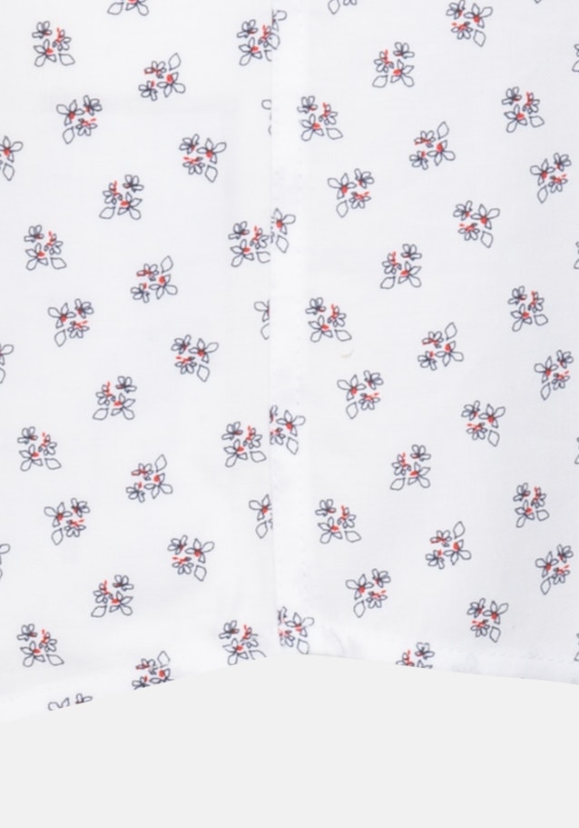 Oxford Kurzarm Oxfordhemd in Regular mit Kentkragen in Weiß |  Seidensticker Onlineshop
