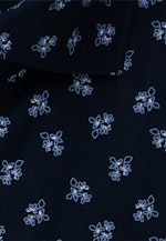 Regular Oxfordhemd Druck in Dunkelblau |  Seidensticker Onlineshop