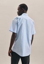 Regular Chemise Business rayures in Turquoise |  Seidensticker Onlineshop