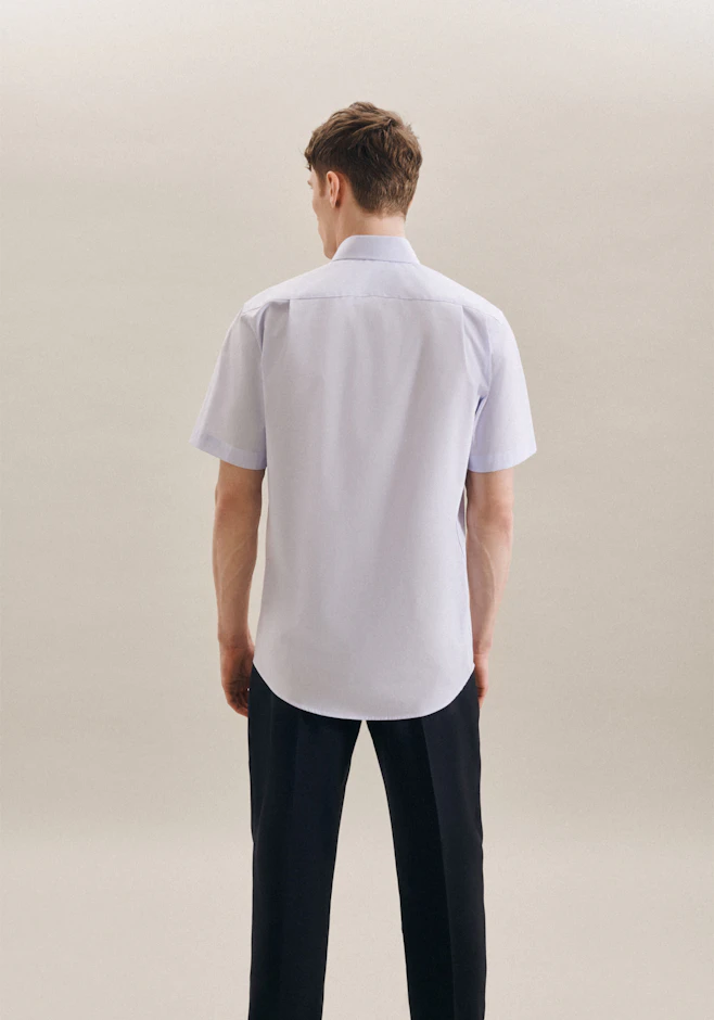 Regular Business Hemd Streifen in Hellblau | Seidensticker Onlineshop