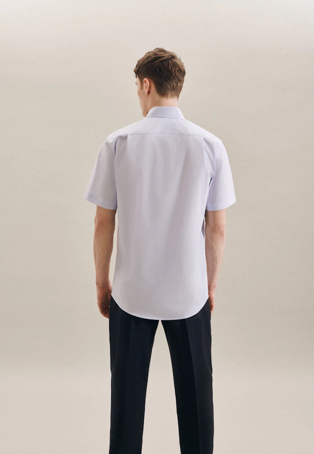 Regular Business Hemd Streifen in Hellblau |  Seidensticker Onlineshop