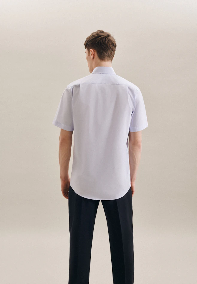 Regular Business Shirt Stripe in Light Blue | Seidensticker online shop