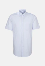 Regular Business Hemd Streifen in Hellblau |  Seidensticker Onlineshop