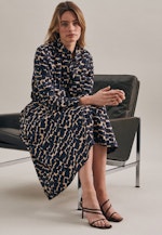 Skirt Print in Dark Blue |  Seidensticker Onlineshop