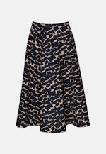 Skirt Print in Dark Blue |  Seidensticker Onlineshop